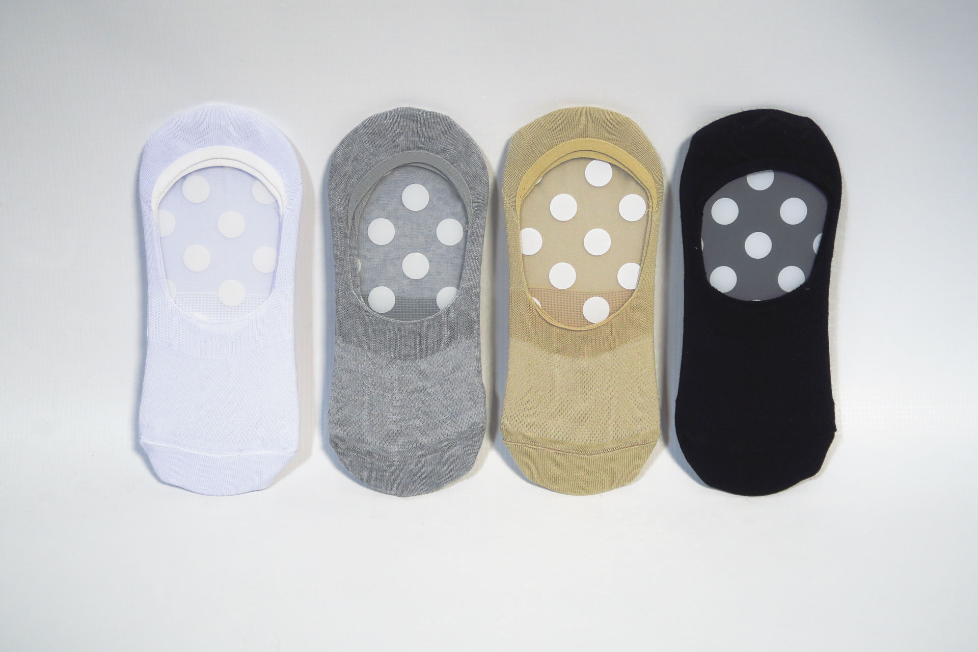 Custom socks invisible for moccasins with logo