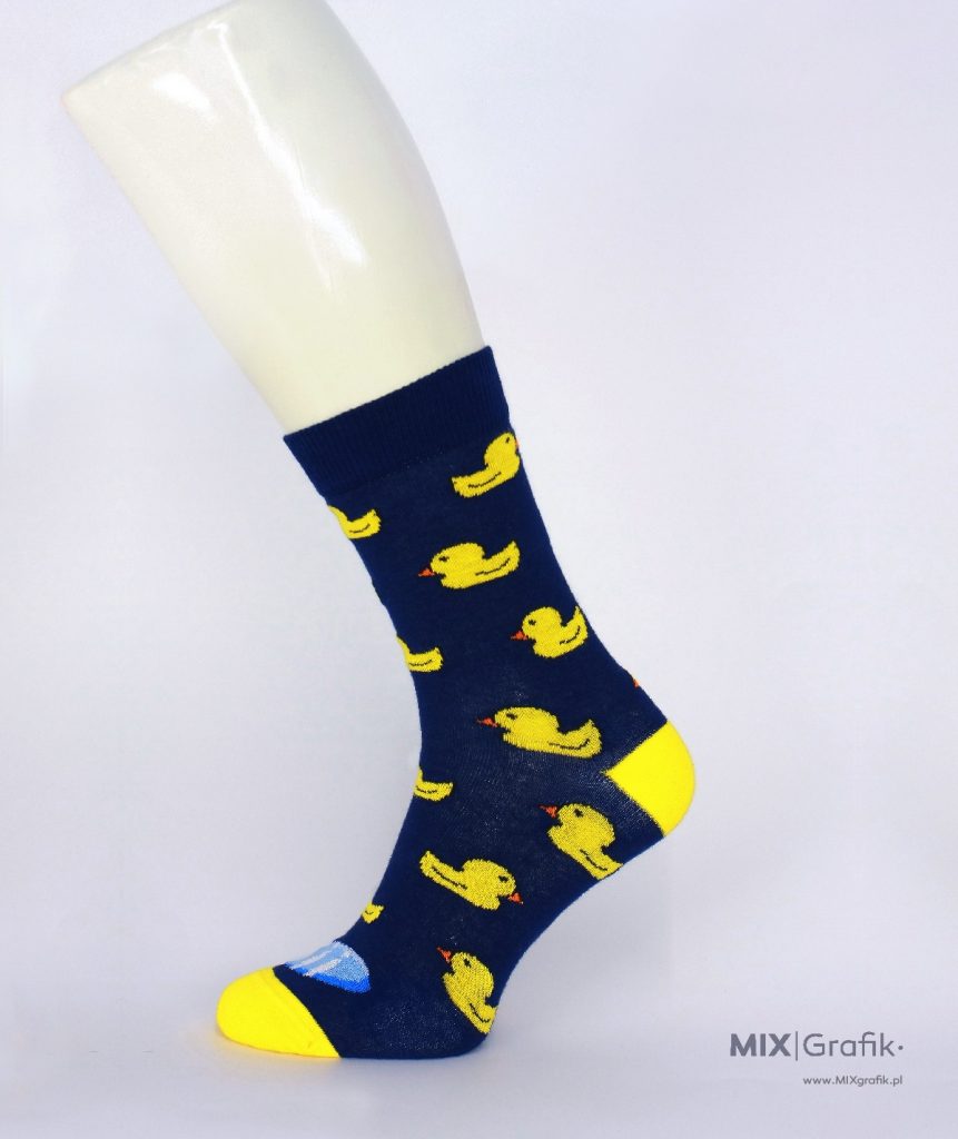 Skarpetki na zamówienie sii kaczuszki custom socks design 07
